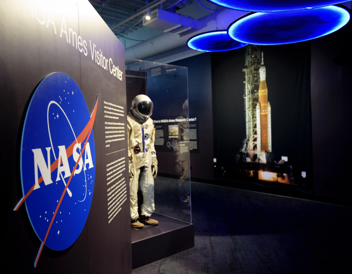 The newly revitalized NASA Ames Visitor Center